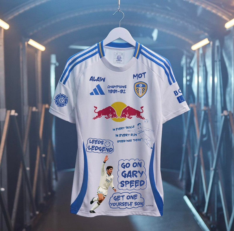 Leeds United Gary Speed Shirt Home