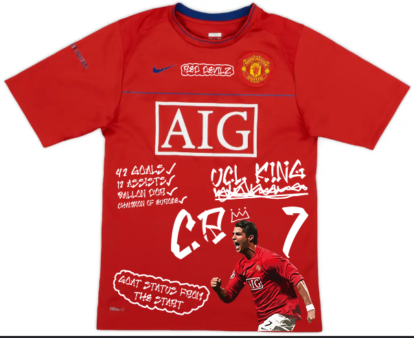 CR7 Home Kit 2007-08